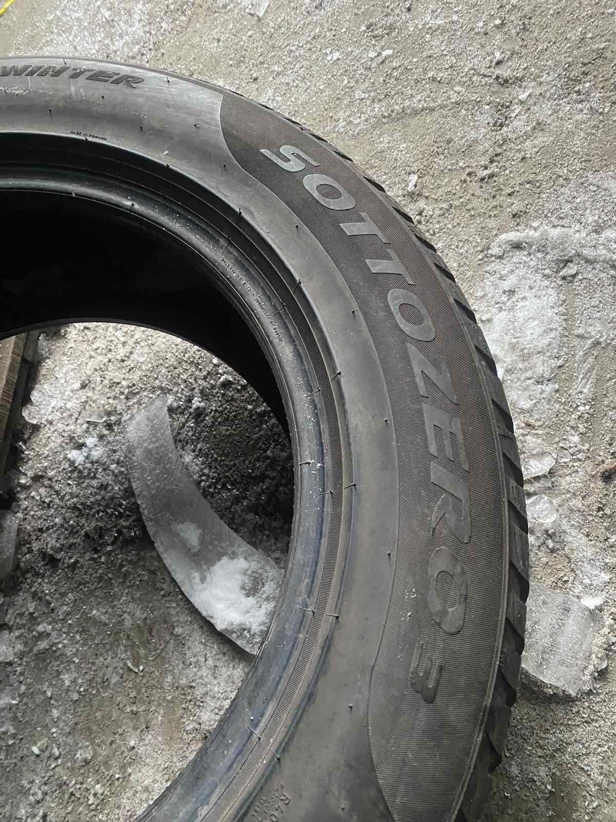 225.60.17 Pirelli 2шт зима БУ склад шины резина из Европы 60 R17 225