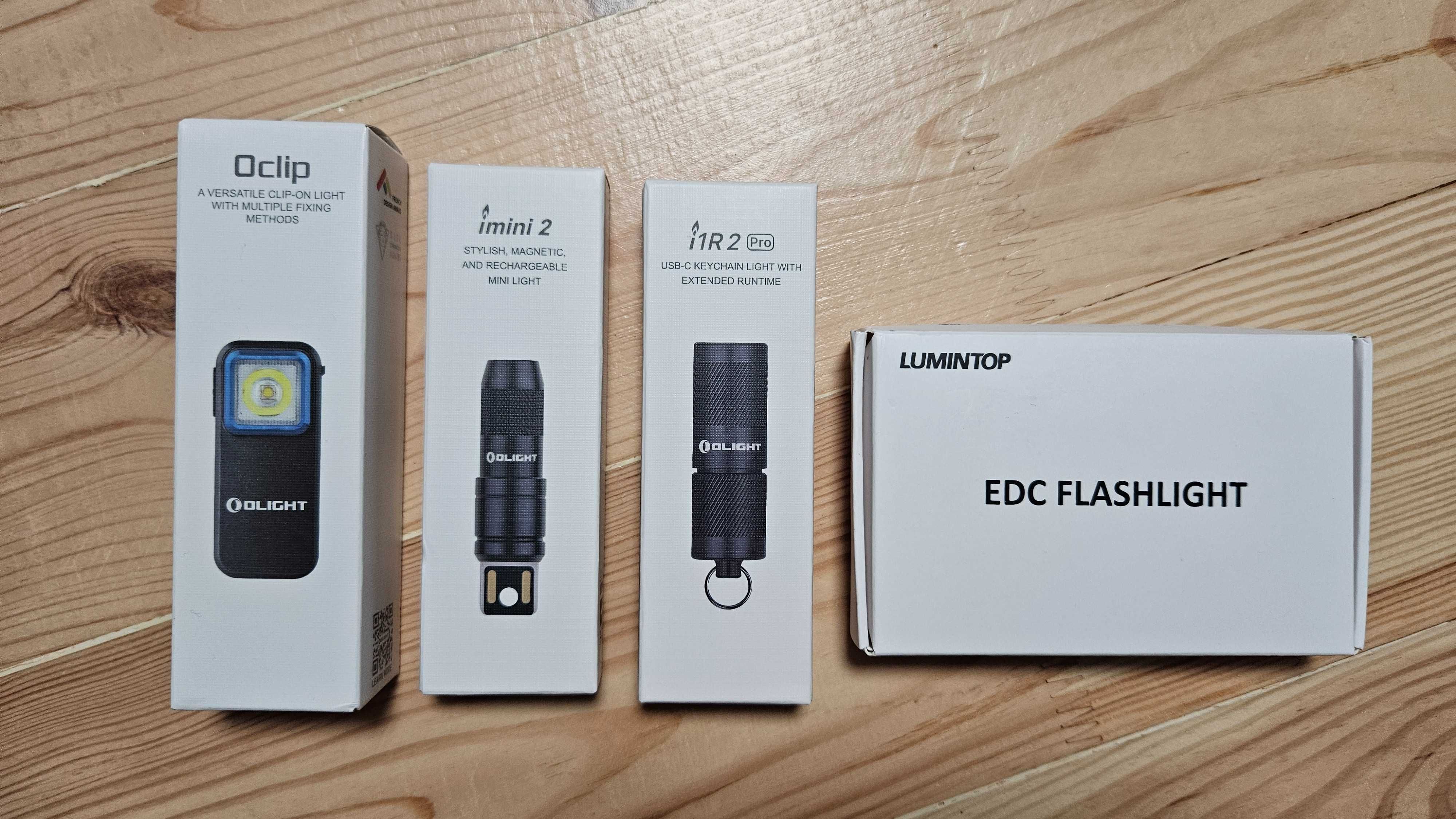 Ліхтарі Fenix, Olight, Lumintop, BORUiT, Sofirn, Nextool та Tank007