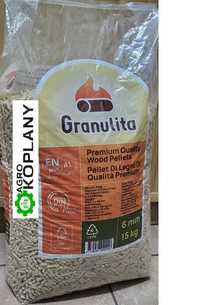 Pellet drzewny Granulita certyfilowany A1 EN plus