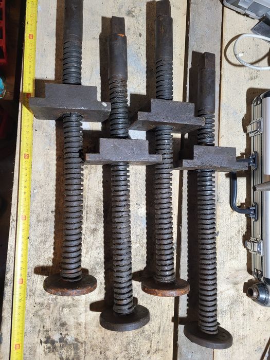 Śruba, śruby trapezowe do prasy. Długie!