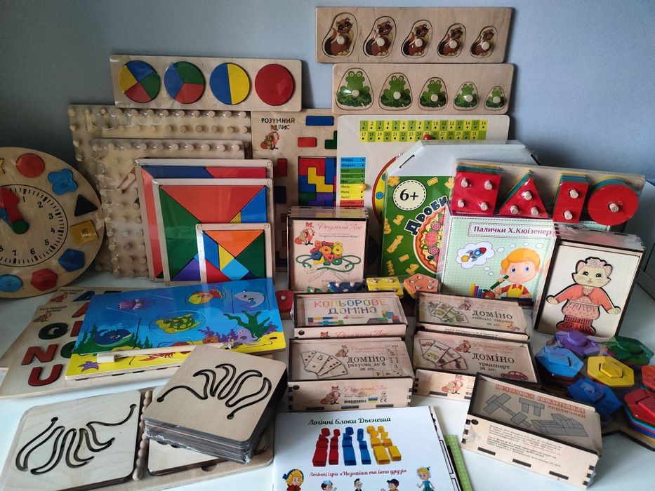 Дерев'яні іграшки Розумний лис