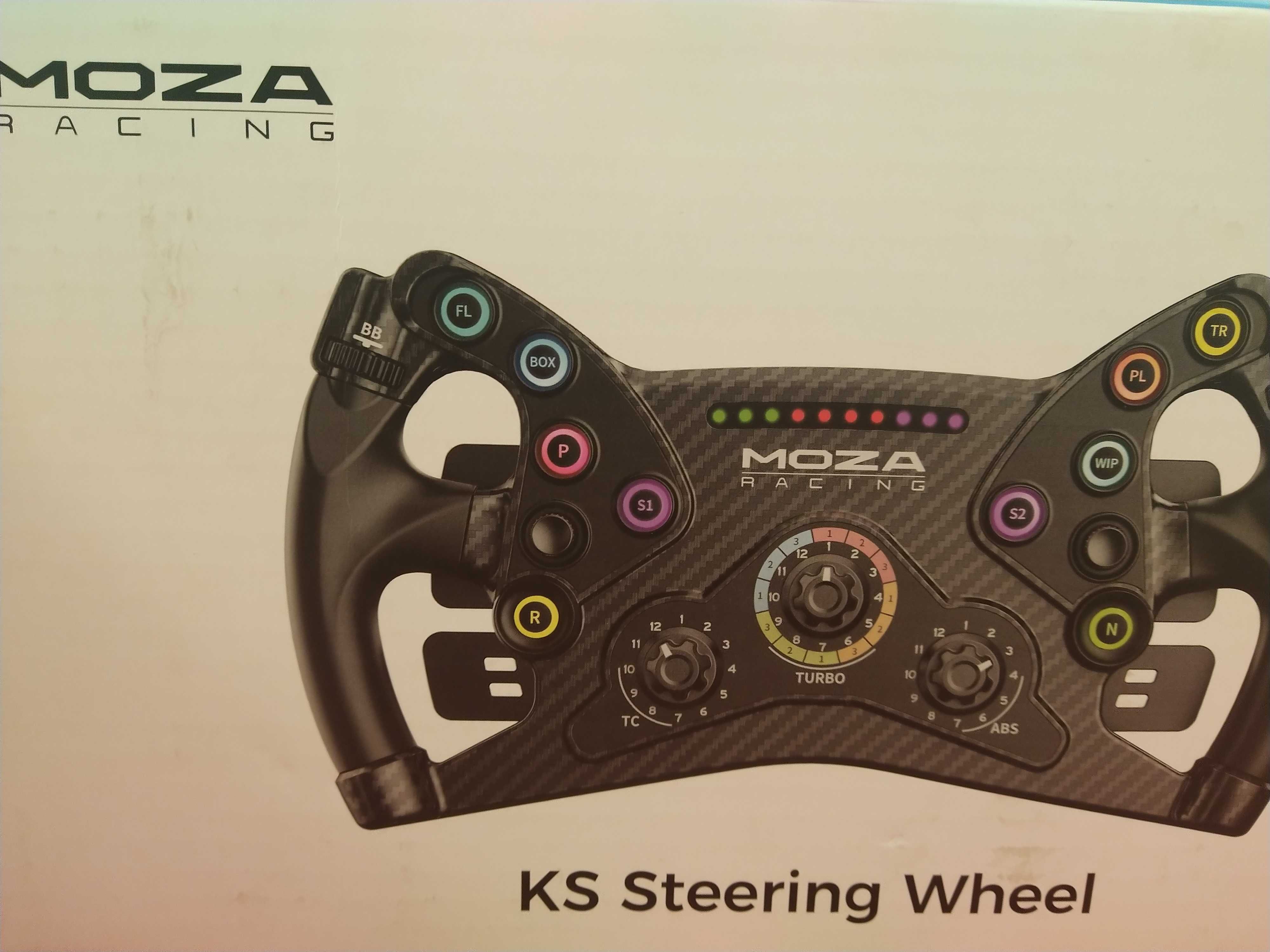 Base Moza V2 + Volante KS