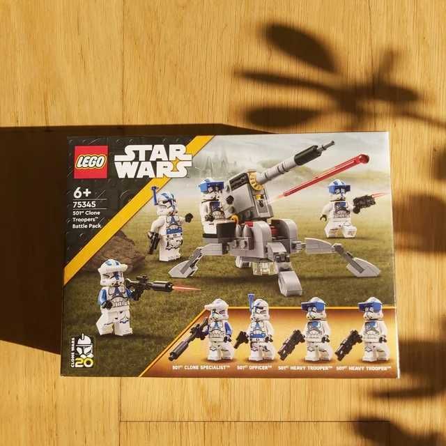 LEGO Star Wars 75345 - Zestaw bitewny - żołnierze-klony z 501. leg