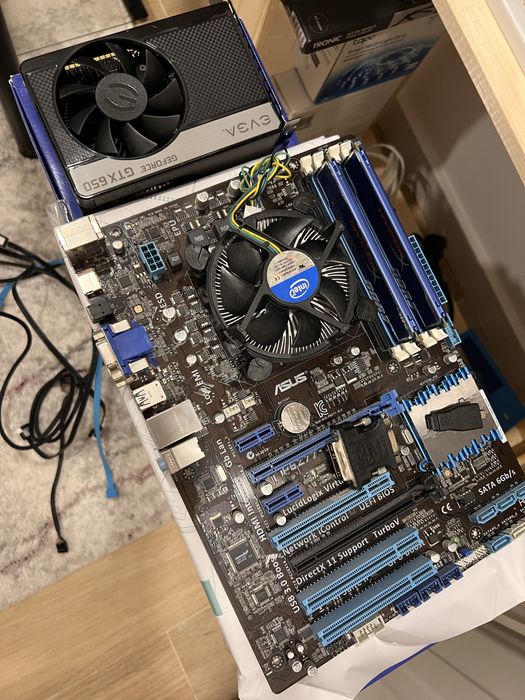 Motherboard cpu gpu e ram