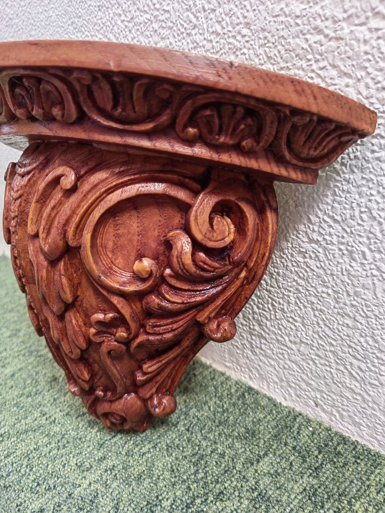 Mísula ou Peanha, em madeira, vintage