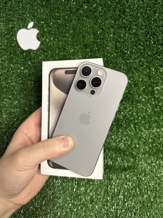 iPhone 15 Pro 128gb Natural T. Neverlock SIM + E-SIM Чудовому стані!