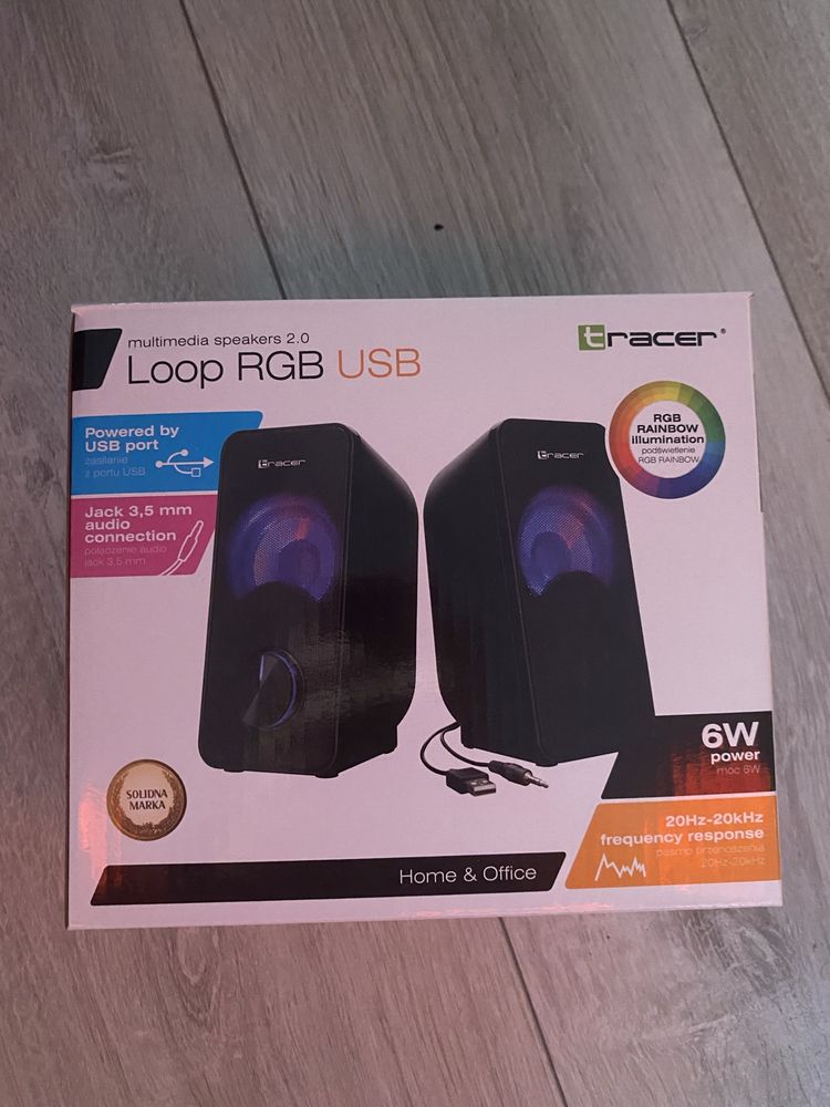 glosniki Loop RGB USB tracer