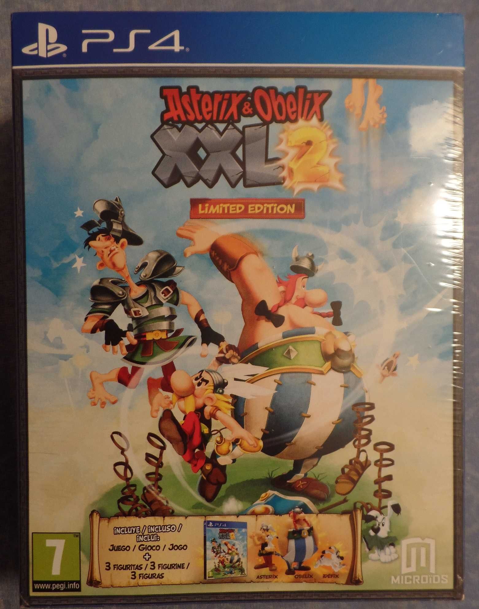 Edição Limitada Jogo PS4 Asterix & Obélix XXL2 Selado (C8)