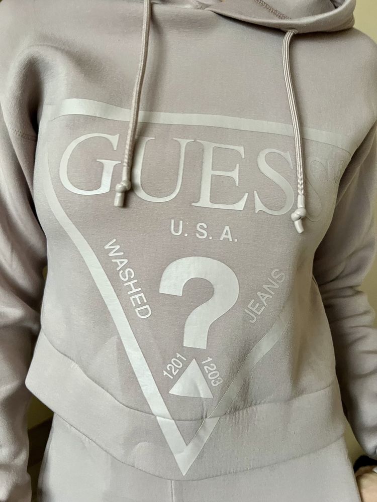 Bluza i spodnie Guess - pudrowy róż - S