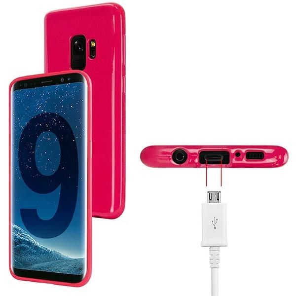 Etui Mercury Jelly Case Iphone 14 Pro 6,1" Różowy/Hotpink