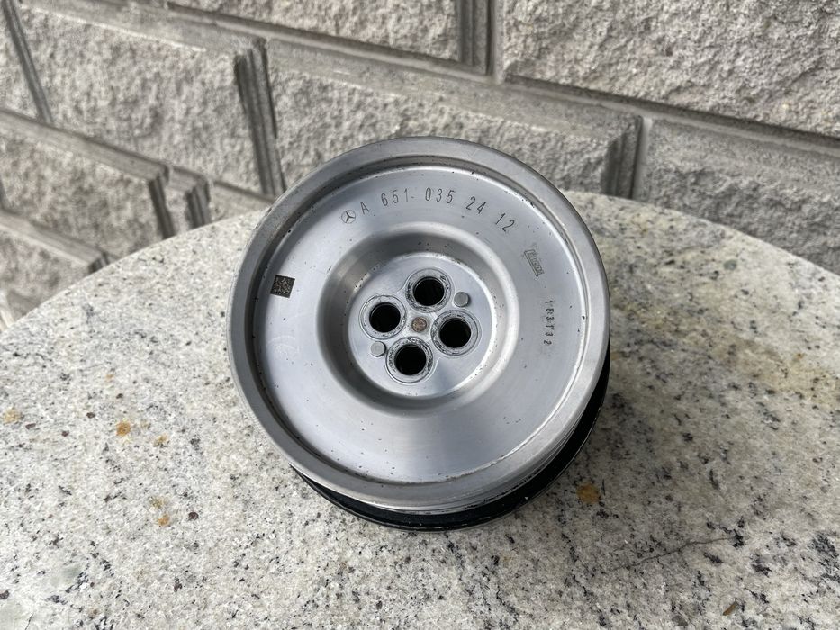 A6510352412 Шків колінвала Mercedes Sprinter W907 OM651