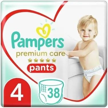 Трусики Pampers premium care pants 4