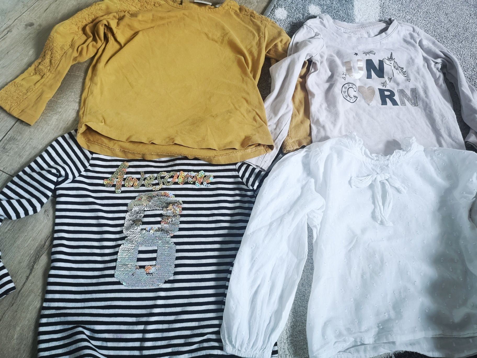 Paczka ubranek 98cm dla dziewczynki Zara H&M Cool Club minnie newbie