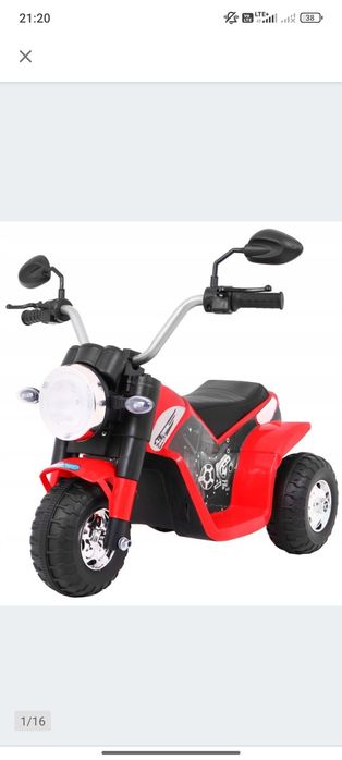 Motorek MiniBike Na Akumulator Dla Dzieci Światła