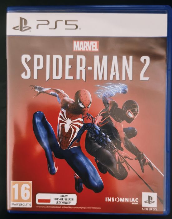 Spider-Man Spiderman 2 PS5 PlayStation 5 polska wersja językowa