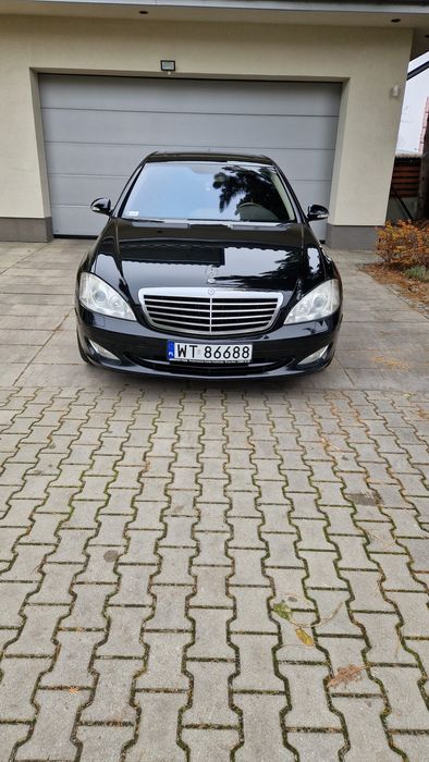 Mercedes w221 klasa S 550 4matic long LPG niezniszczony serwisowany