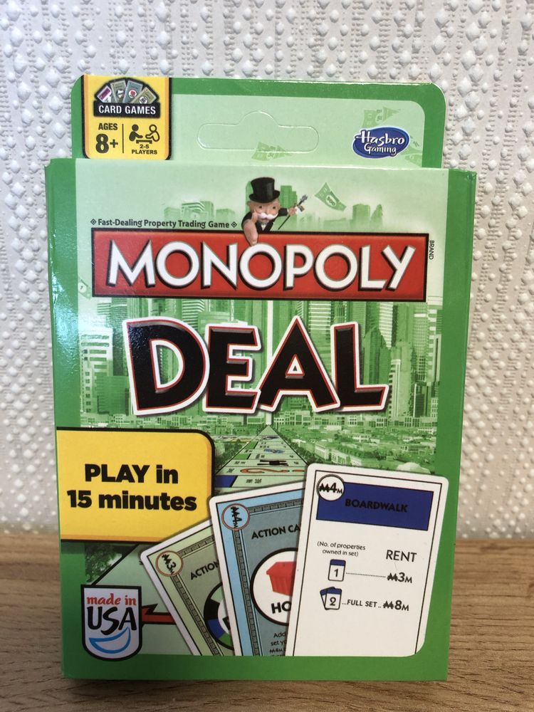 ТОП! Монополія Угода (Monopoly Deal / Монополия Сделка)