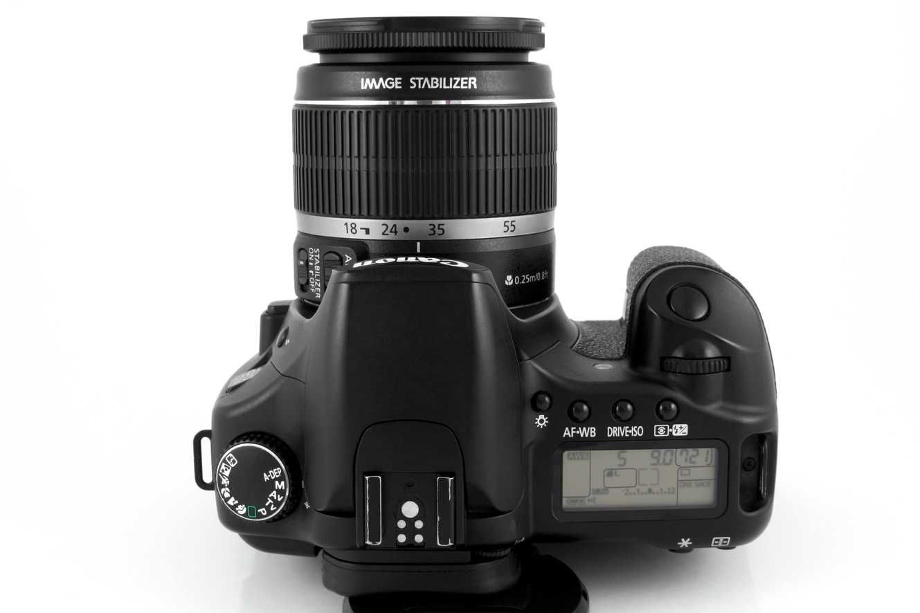 Canon EOS 30D + EF-S 18-55 IS | zestaw z torbą i pudełkiem |