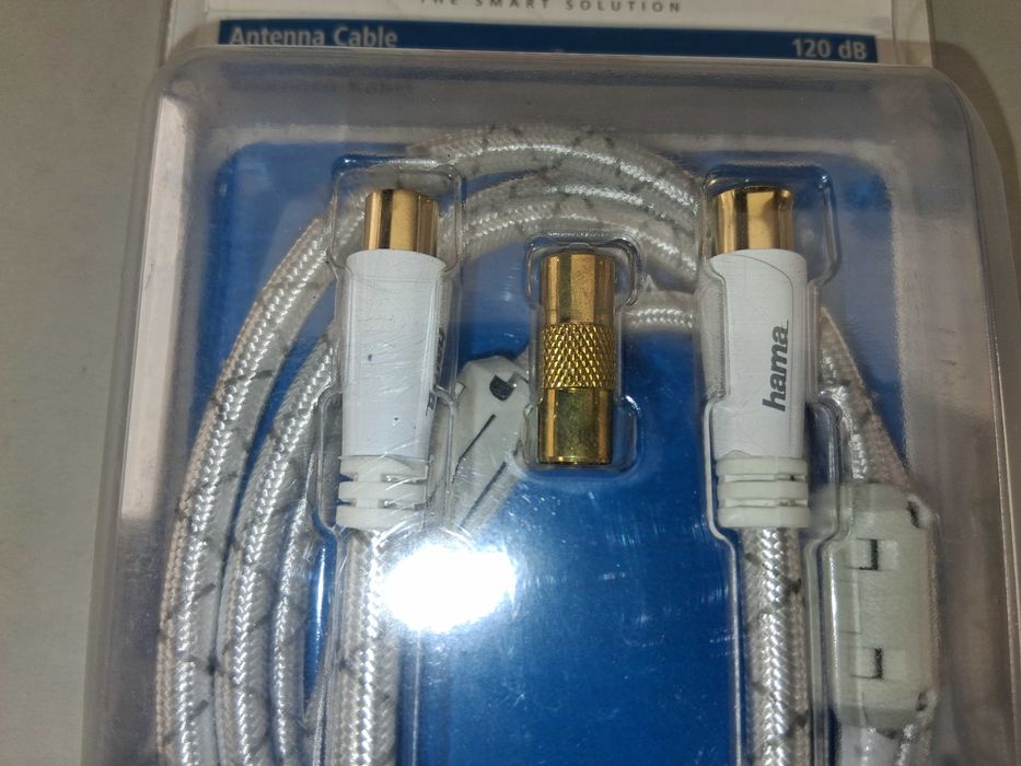 N170 Kabel Antenowy Hama 1,5 m 120 dB Quad-Shielded HDTV