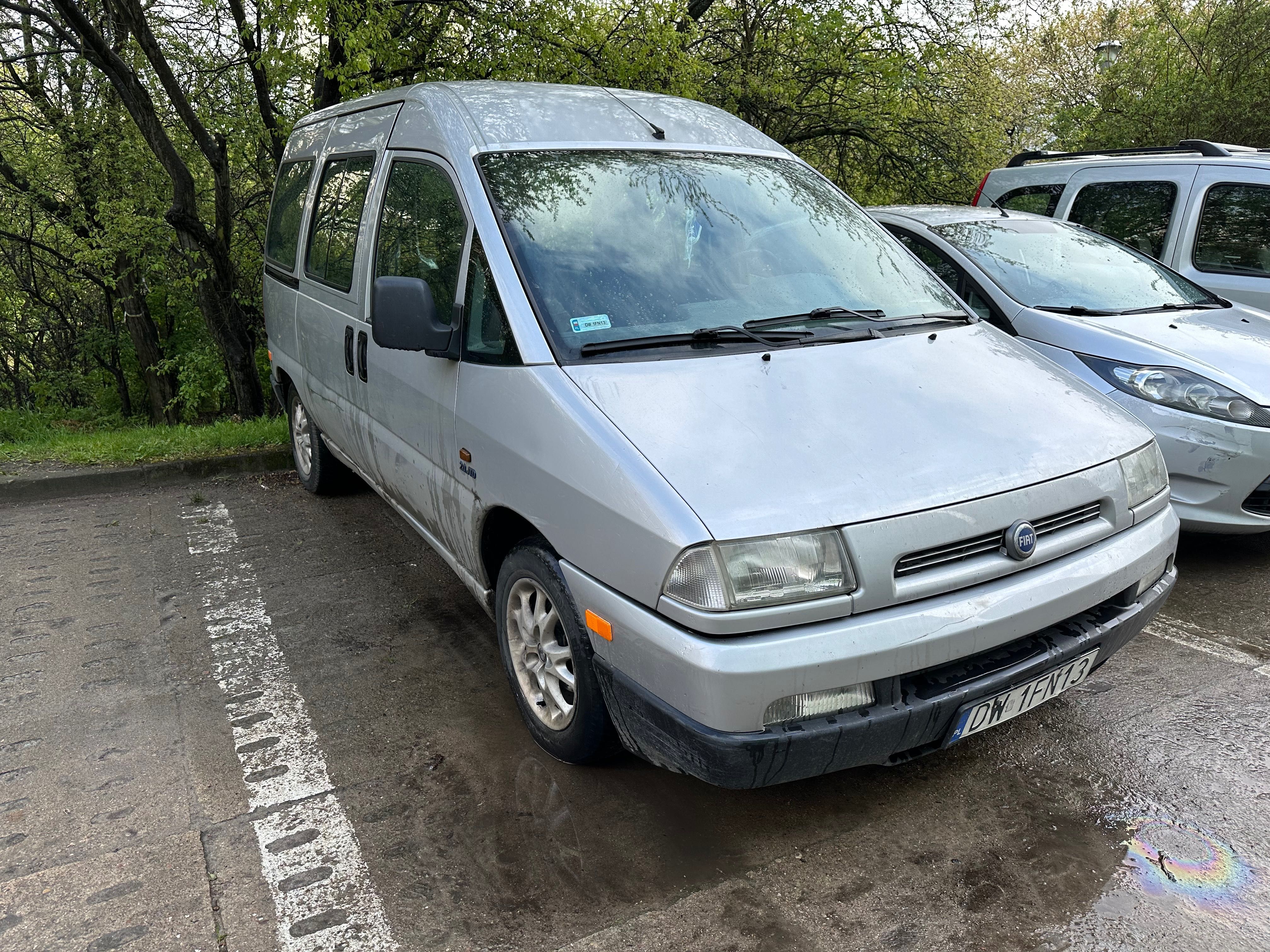 Fiat Scudo 2001 2.0 Diesel po serwisie. Expert Faktura VAT