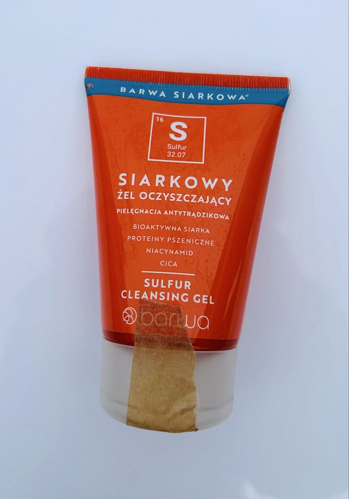 Barwa Siarkowa Siarkowy Żel Oczyszczający 120 ml