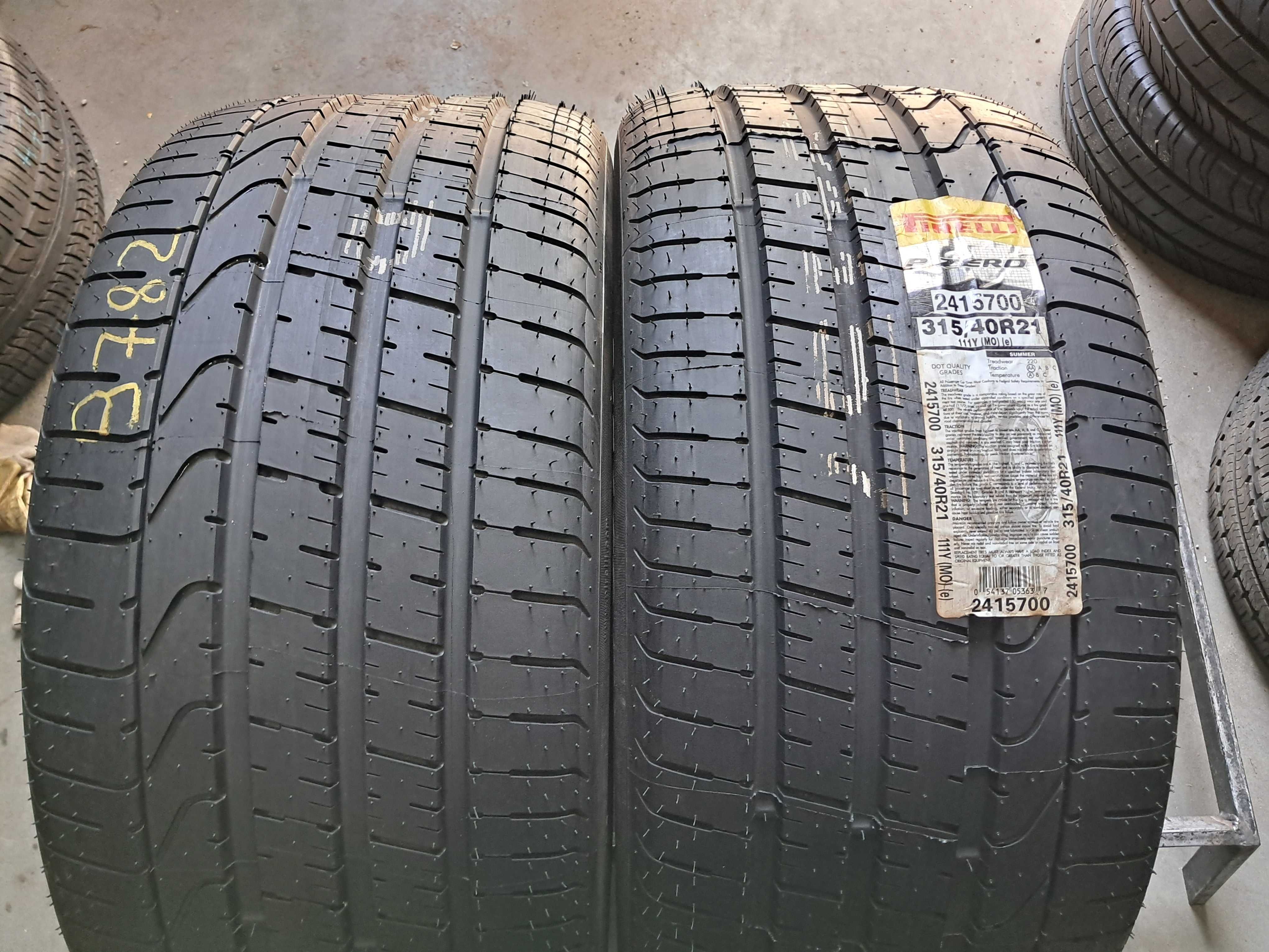 Резина літня Нова 315/40 R21 Pirelli P Zero (арт. 9782)