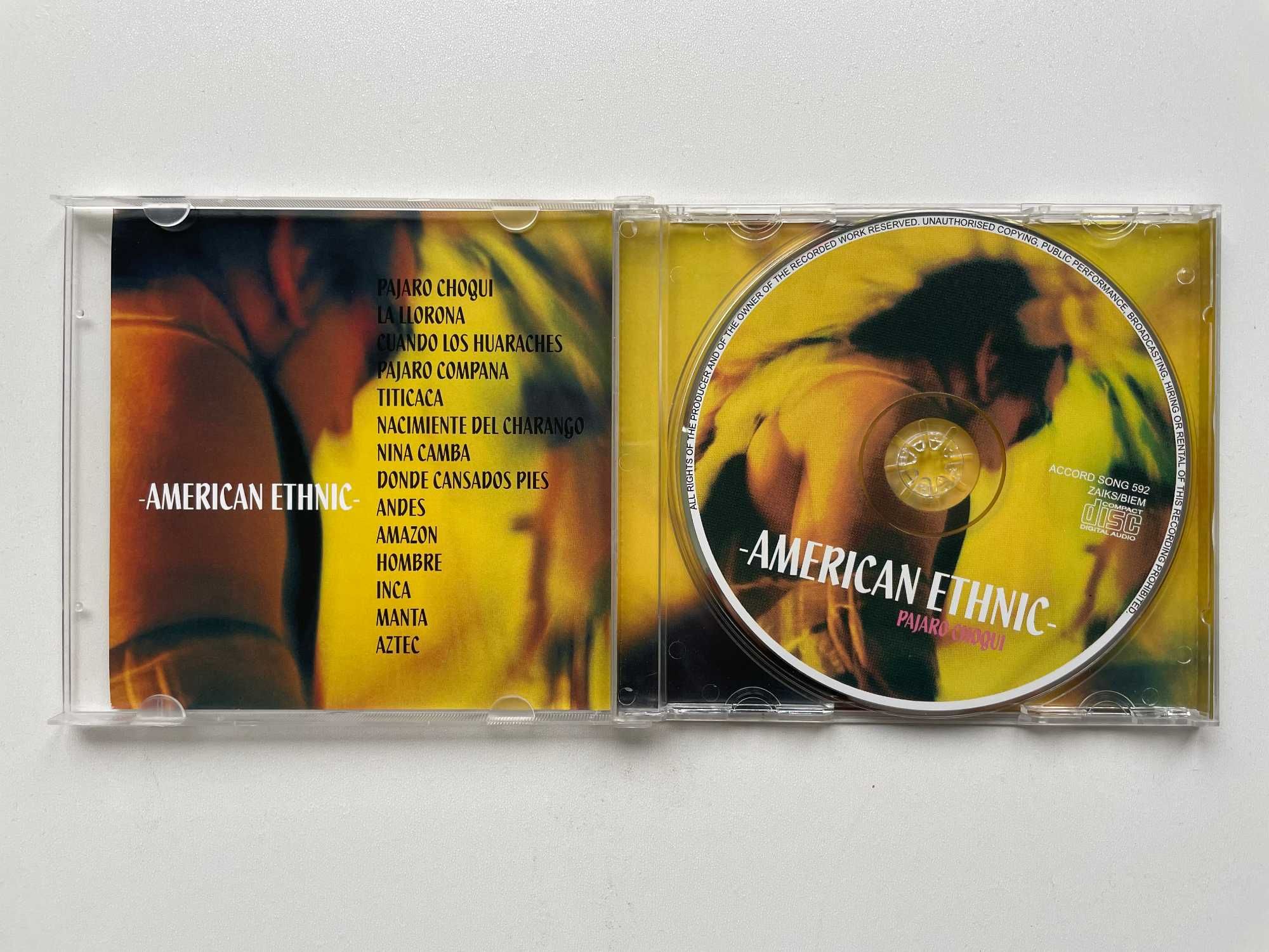 American Ethnic - Pajaro ChoquiI CD