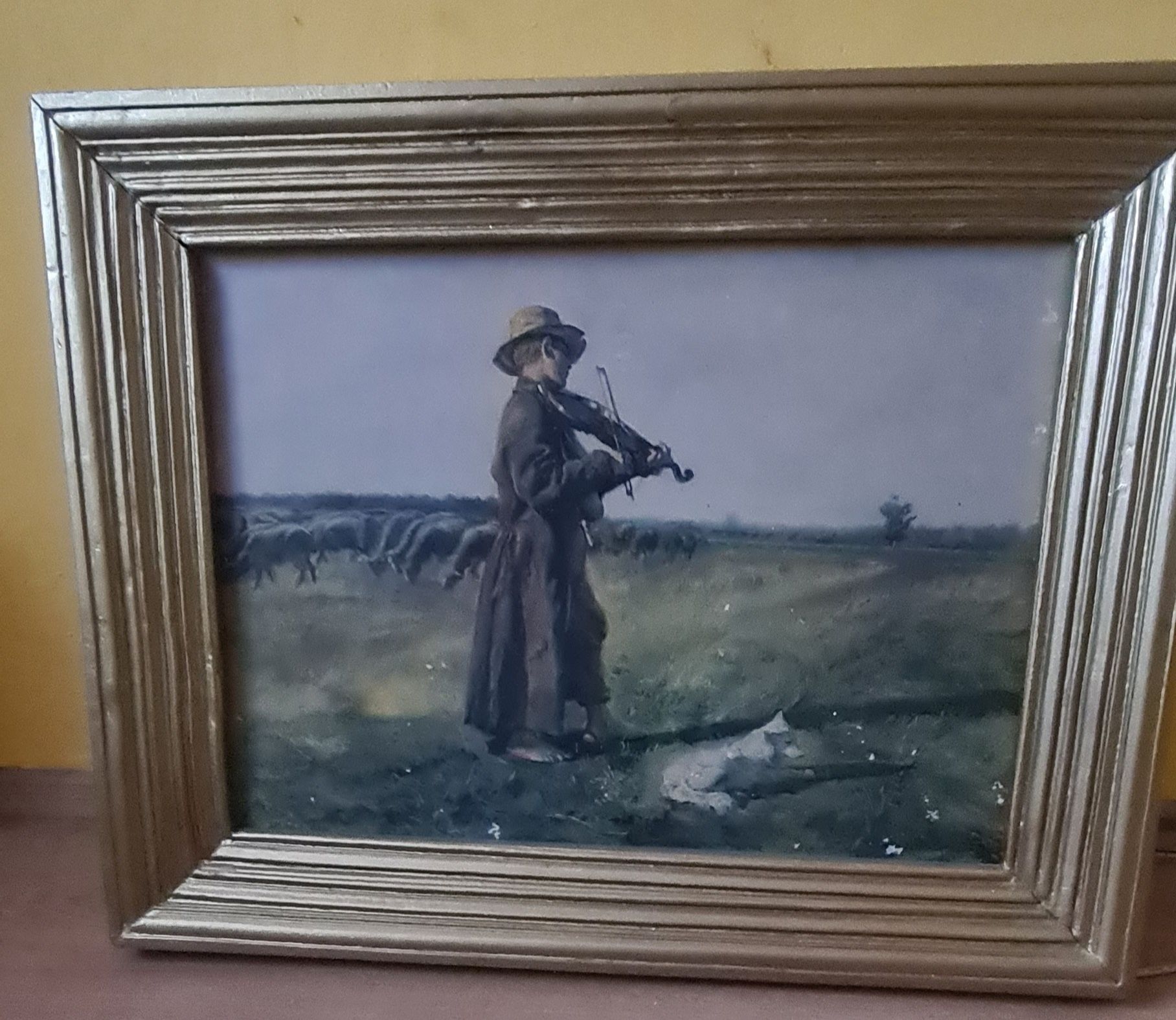 Replika obrazu Owczarek J..Chełmoński