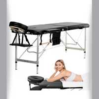Łóżko stół składany do masażu i rehabilitacji PRZENOŚNY 213x60 + TORBA