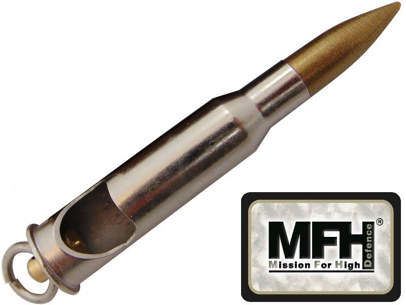 brelok do kluczy nabój 7.62 x 54r srebrny