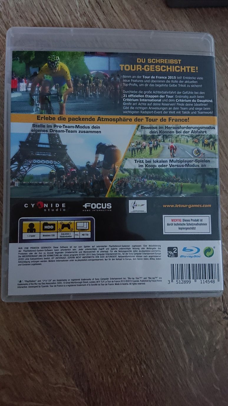 Tour de France 2015 unikat ps3