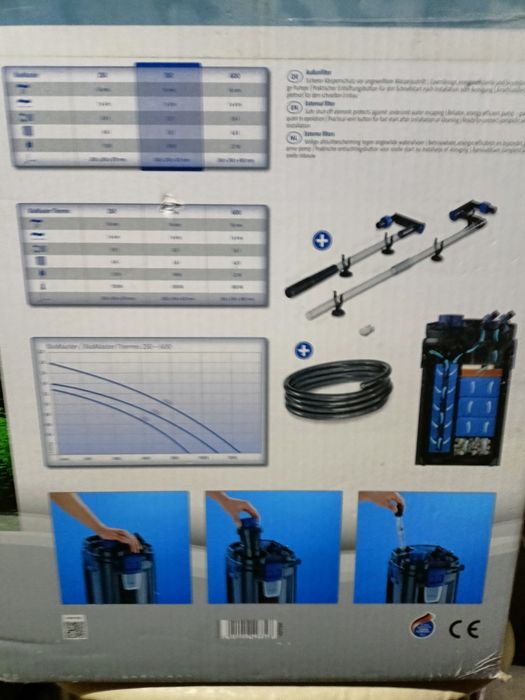 Oase BioMaster 350 filtr zewnętrzny do akwarium do 350l
BioMaster

Fil