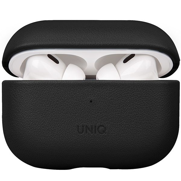 Etui do AirPods Pro 2 Skóra naturalna czarne Uniq Terra