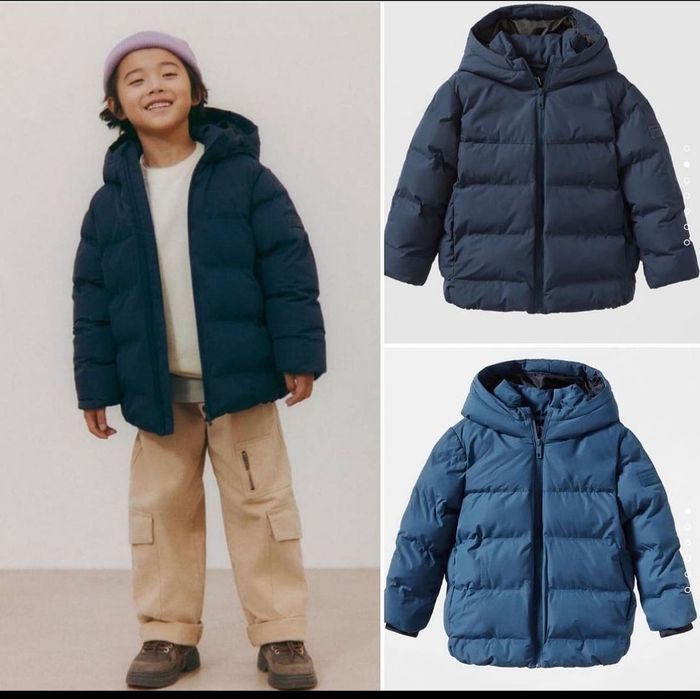 Куртка Zara зима для мальчика размер 8 лет