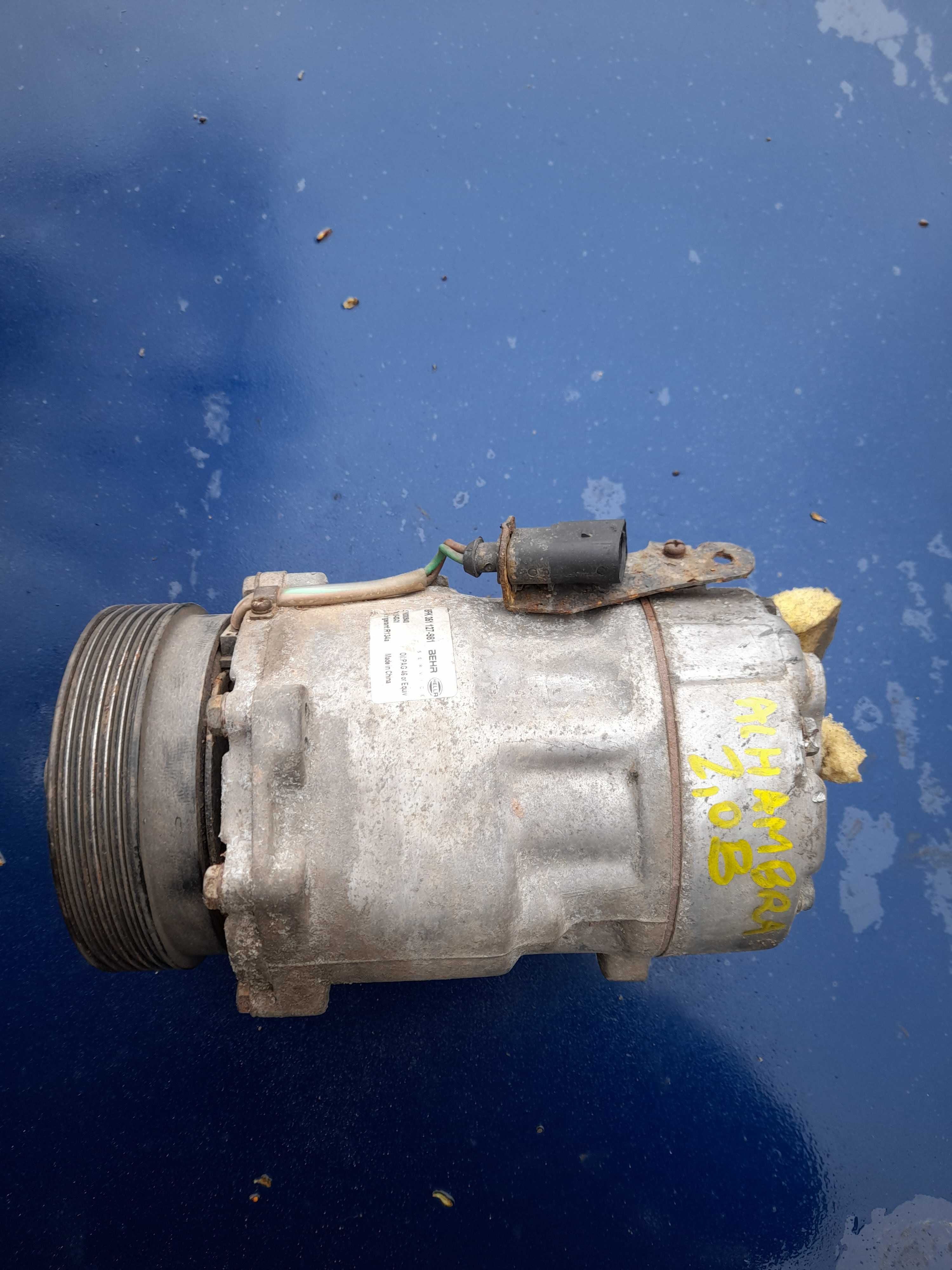 VW Sharan Galaxy Alhambra 00-08r 2,0B sprężarka kompresor klimatyzacji
