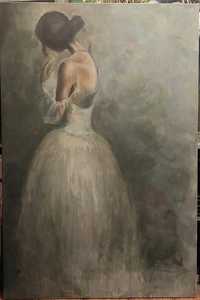 Obraz "Baletnica " akryl 100×150 sm