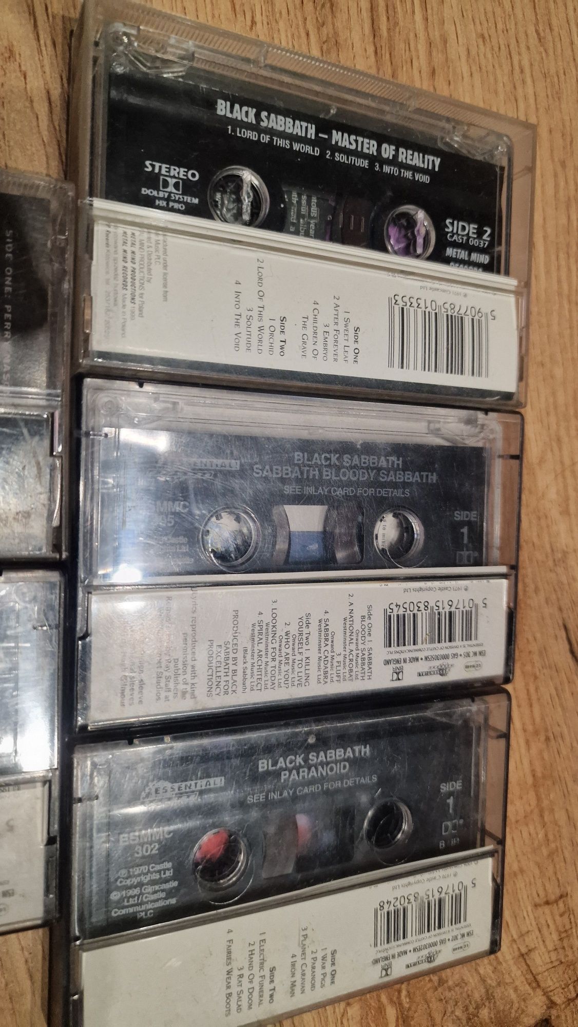 BLACK SABBATH Kolekcja 6 Kaset