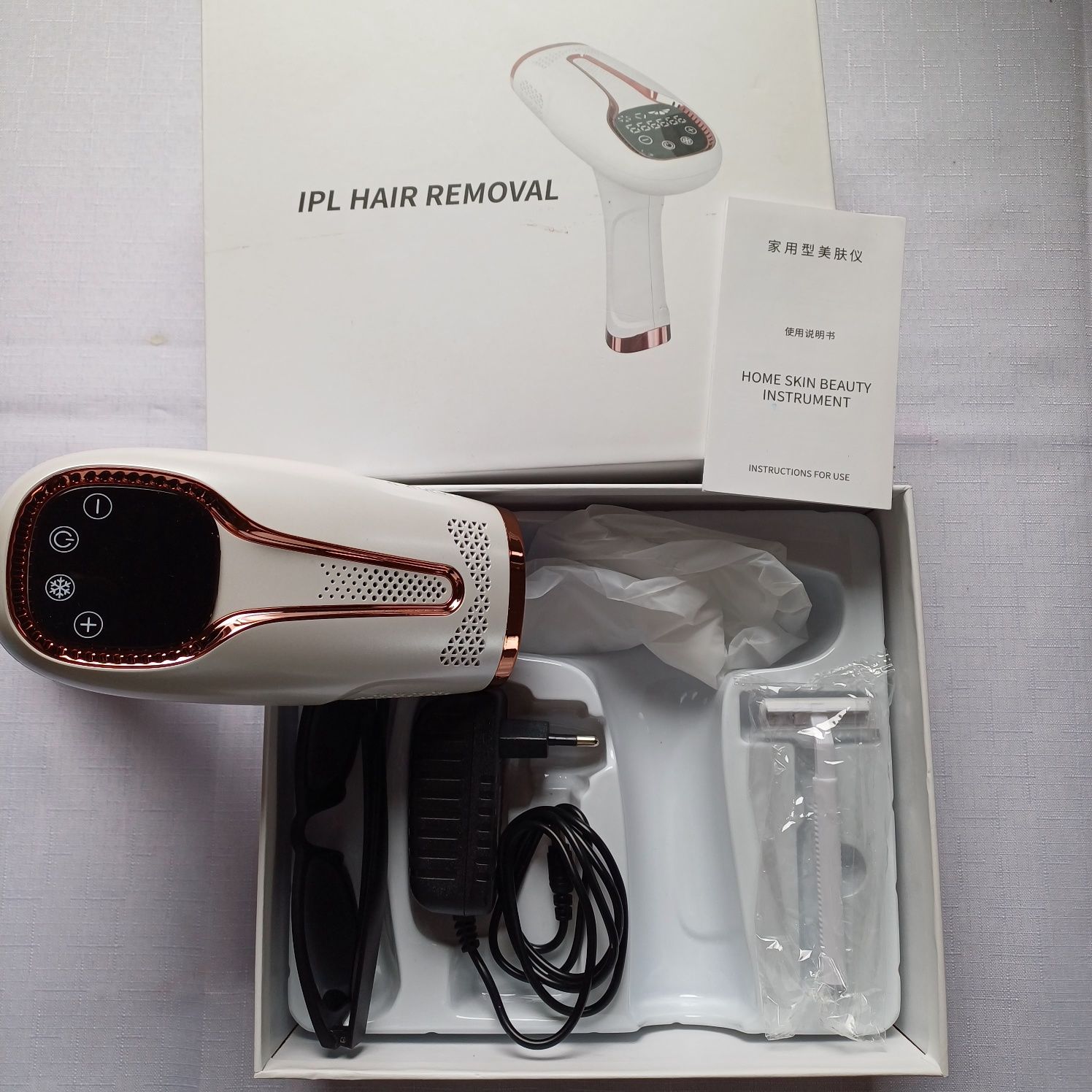 Depilator IPL DO WŁOSÓW ciała bikini nóg