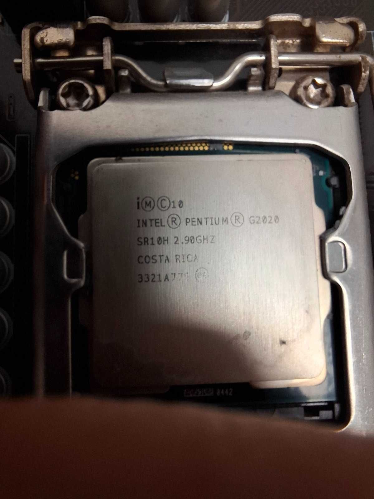 Продам комплект Asus H61M-A+Inte G2020 2.9GHz+Transcend 4gb ddr3 1600