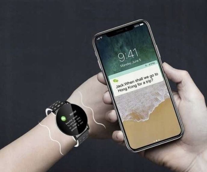 Smartwatch zegarek sportowy smartband pulsometr