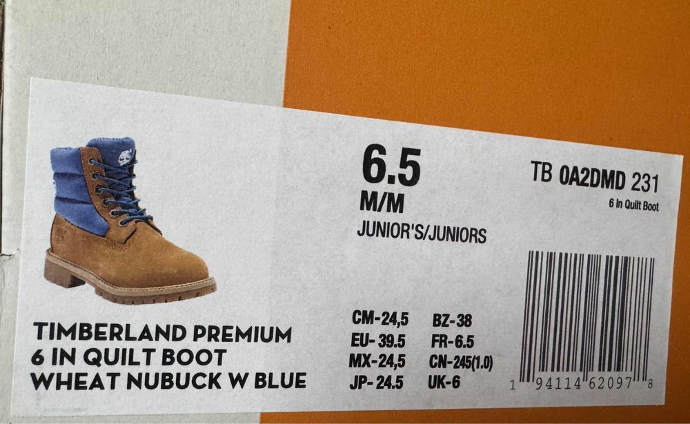 Timberland rozmiar 39,5