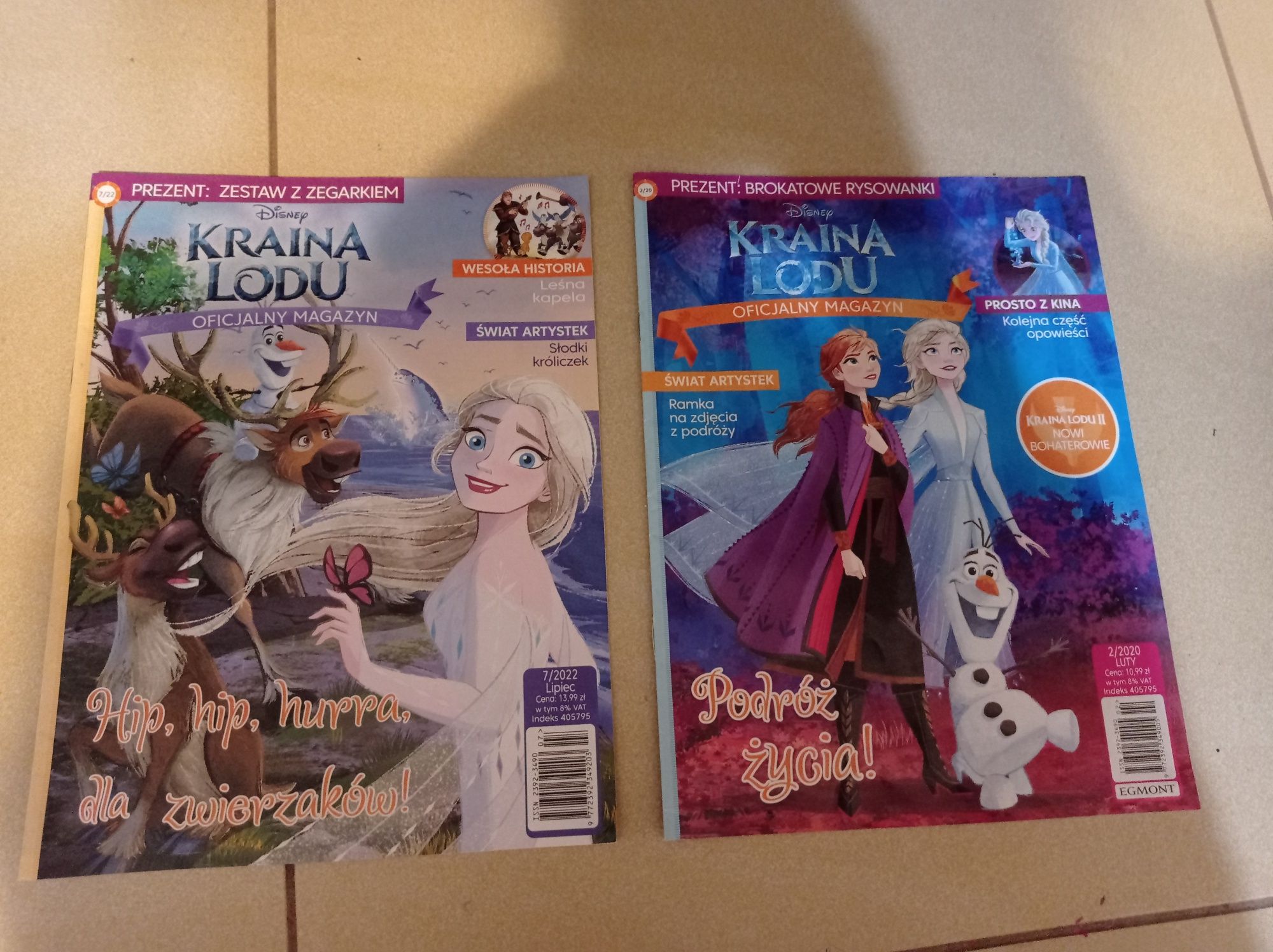 Magazyn czasopismo Kraina lodu