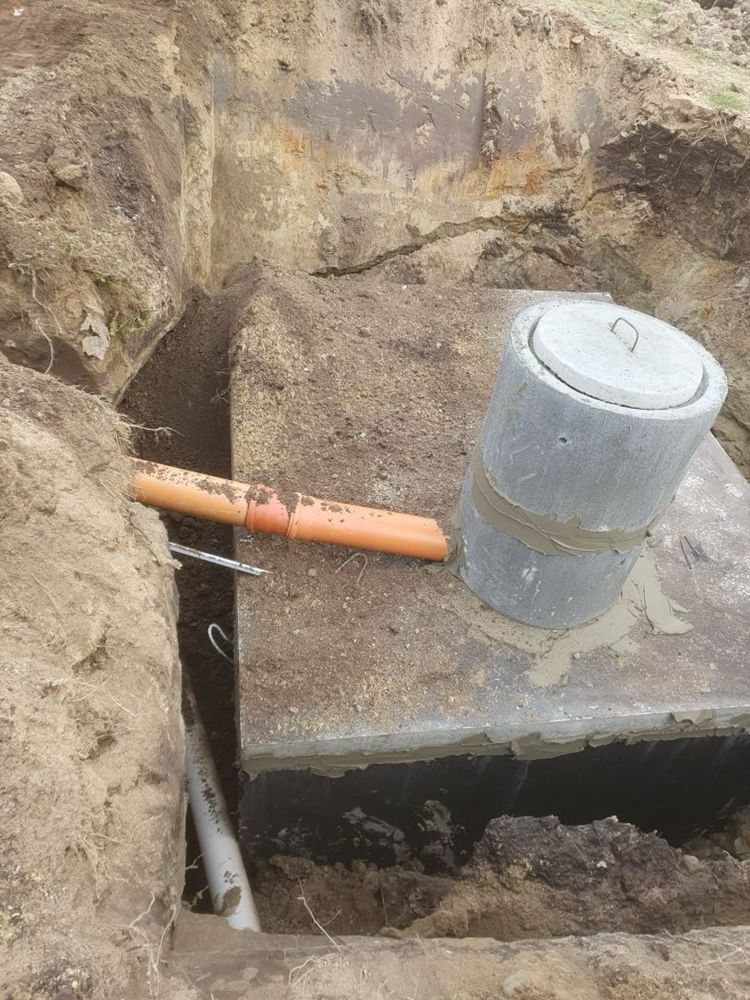 Szamba betonowe zbiorniki na deszczówkę