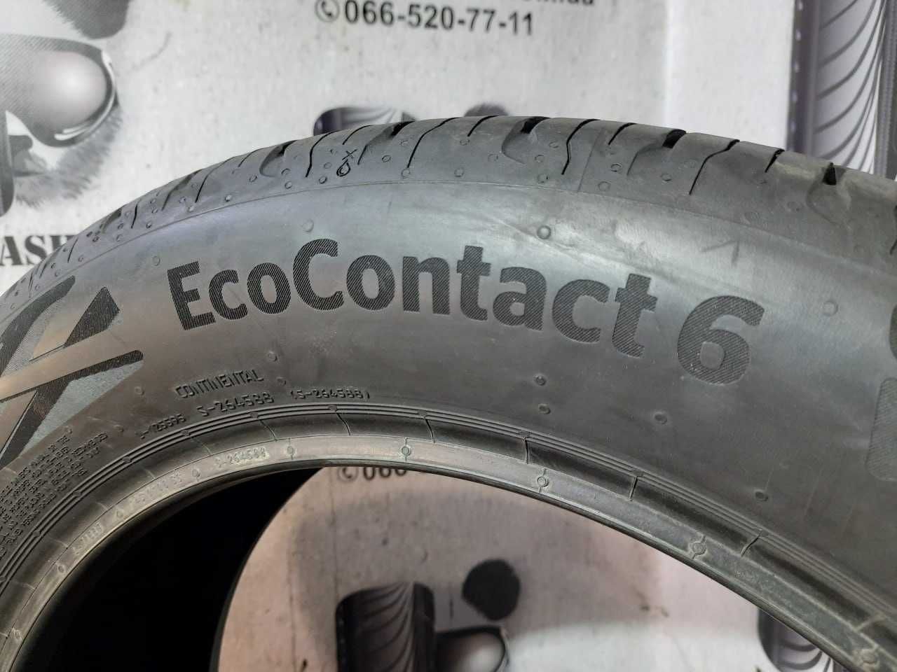 Шини 215/55 R17 CONTINENTAL EcoContact 6 б/в літо склад