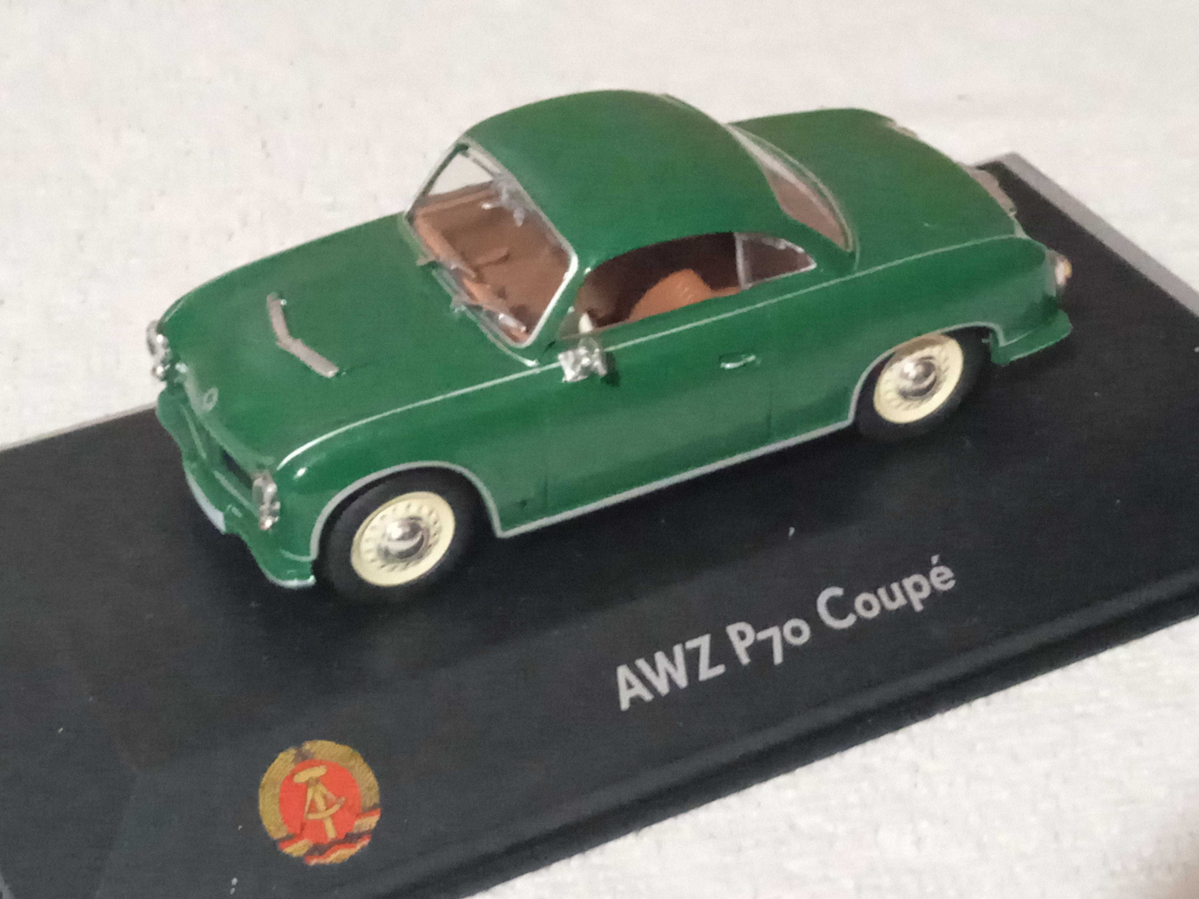 model AWZ P70 Coupe DDR Auto Kollektion 1/43