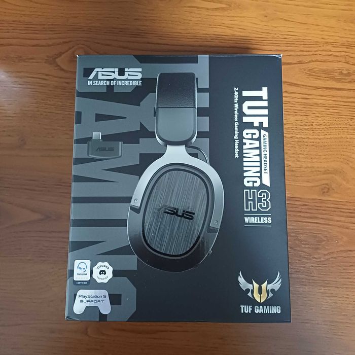 Безпровідні навушники ASUS TUF Gaming H3 Wireless (повний комплект)