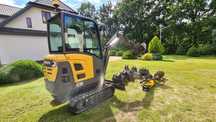 VOLVO EC18D 2017r Salon Polska