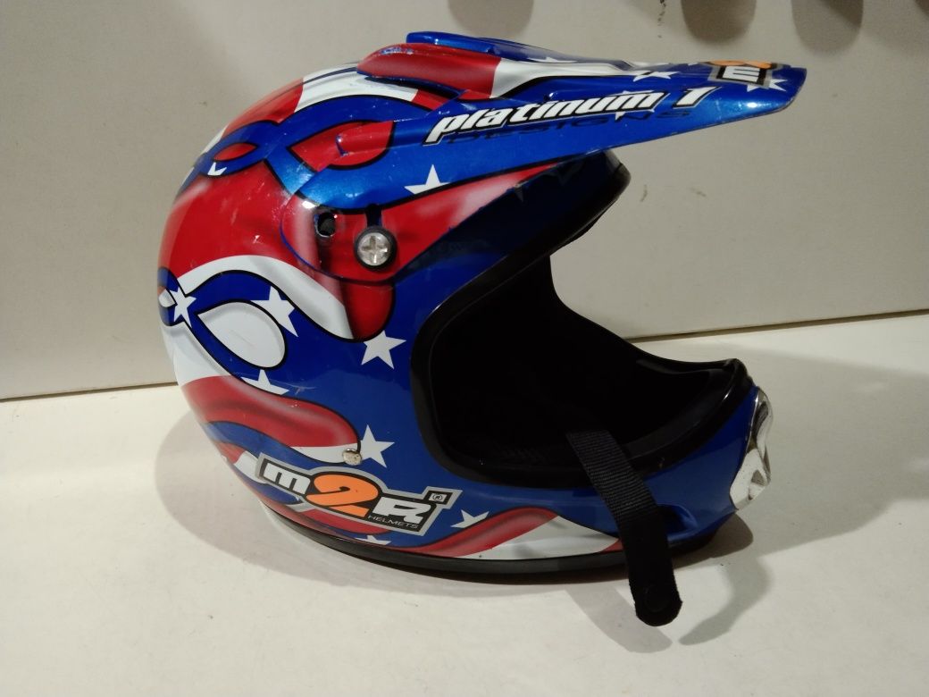 Kask motocyklowy CROSS rozmiar S