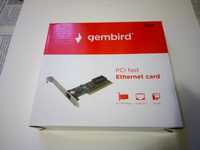 Сетевая карта Gembird (PCI, 1xRJ-45, 10/100 Мбит/с)