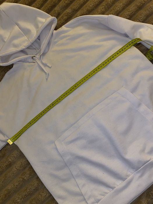 Кофта худі біла двохнитка